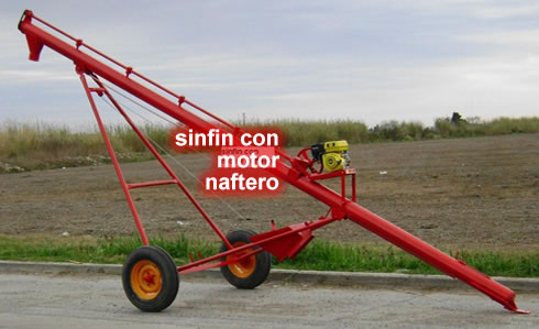 Sinfin con motor naftero